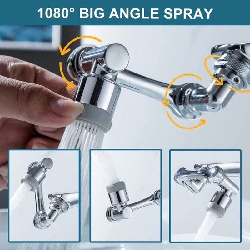 1080° Rotation Universal Faucet Extender